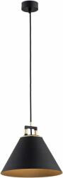 Argon Orte lampă suspendată 1x15 W negru-alamă 4915 (4915)