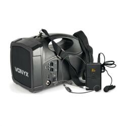 Vonyx ST012, sistem radio portabil pa, corp de control micro smt, usb, bt, mp3, 12 baterii Vdc (178.870) (178.870)