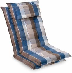 Blumfeldt Sylt, pernă tapițată, pernă pentru scaun, spătar mai înat, poliester, 50 × 120 × 9 cm (CPT10_10271274-2_) (CPT10_10271274-2_)