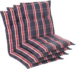 Blumfeldt Prato, pernă tapițată, pernă pentru scaun, spătar mic, scaun de gradină, poliester, 50x100x8cm (CPT10_10240764-4_) (CPT10_10240764-4_)