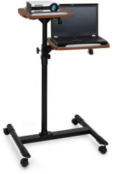 Auna TS-6, cărucior pentru proiector, masă pentru laptop, reglabilă pe înălțime, 83 - 107 cm, negru (LUA-TS-6 Black) (LUA-TS-6 Black)