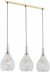 Argon Santana lampă suspendată 3x15 W alamă-transparent 1444 (1444)