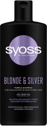 Syoss Ingrijire Par Sampon Blonde & Silver Pentru Blond, Argintiu Sau Cu Suvite 440 ml