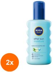 Nivea Set 2 x Spray dupa Plaja Hidratant Nivea Sun After Sun Moisture, 200 ml (ROC-2xMAG1008599TS)