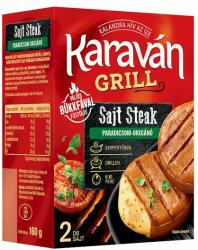karaván Grill Sajt Steak paradicsom-oregánó füstölt zsíros ömlesztett sajt 2 db 160 g