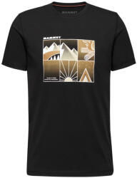 MAMMUT Core T-Shirt Men Outdoor férfi póló L / fekete