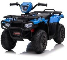 LeanToys ATV electric albastru, pentru copii, quad cu acumulator, 2X45W, 13554 (568483)
