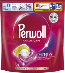 Perwoll Renew Color finommosószer koncentrátum gépi mosáshoz színes ruhaneműkhöz 35 mosás 472, 5 g