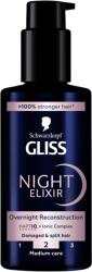 Schwarzkopf Night Elixir újjáépítő éjszakai hajpakolás sérült és töredezett végű hajra 100 ml