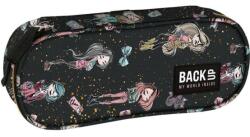 DERFORM BackUp Fashion ovális tolltartó - Divatos lányok (PB6A22) (PB6A22)