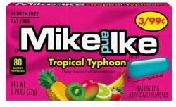 Mike and Ike Tropical Typhoon trópusi gyümölcs ízű cukorkák 22g