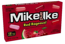  Mike and Ike Red Rageous piros gyümölcsös cukorkák 120g
