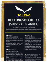 Salewa Rescue Blanket Culoare: auriu