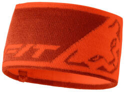 Dynafit Leopard Logo Headband Culoare: portocaliu/