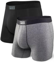 Saxx Vibe Boxer Brief 2Pk Mărime: S / Culoare: negru/gri
