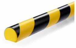 Durable Profil de protecție a suprafeței S32R, galben-negru