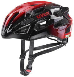 uvex Race 7 Mărime cască: 51-55 cm / Culoare: negru/roșu