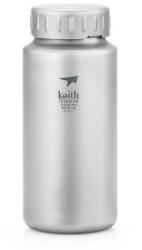 Keith Titanium Titanium Sport Bottle 1, 2 l Culoare: gri