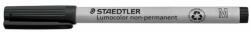 STAEDTLER Alkoholmentes marker, OHP, 1 mm, STAEDTLER "Lumocolor® 315 M", fekete (TS3159) - jatekotthon