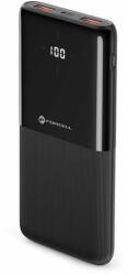 Forcell P10k1 F-Energy Powerbank 2 x USB-A + USB Type-C, 10000mAh, 20W, PD3, QC3, fekete (P10k1)