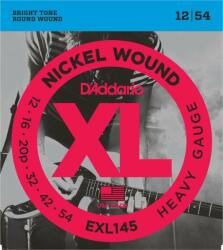 D'Addario EXL145 corzi de chitară electrică, bobină de nichel, 12-54 (EXL145)