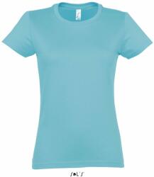 SOL'S Imperial Women - környakú póló (atoll blue, L) (so11502ab-l)