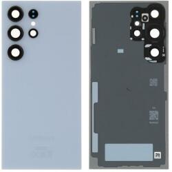 Samsung GH82-33349F Gyári Samsung Galaxy S24 Ultra Zafír kék akkufedél hátlap, burkolati elem, kamera lencse (Sapphire Blue) (GH82-33349F)