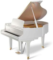 Kawai GL-30 WH/P pian acustic, 88 de clape, 166 cm lungime, alb lucios (GL-30 WH/P)