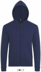 SOL'S Stone - unisex zipzáros, kapucnis pulóver (so01714fn-xl)