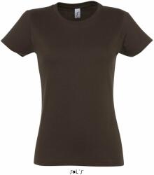 SOL'S Imperial Women - környakú póló (chocolate, L) (so11502co-l)