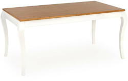 Asztal Houston 1202 (Sötét tölgy + Fehér)