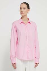 HUGO BOSS ing női, galléros, fehér, regular - rózsaszín 40