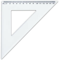 Vonalzó háromszög 45° 15, 5cm, műanyag Antilop (49890) - cartridge