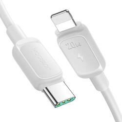 JOYROOM USB-C - Lightning Multi-Color Kábel - 1.2m 20W - Fehér (S-CL020A114)