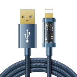 JOYROOM USB-A - Lightning Kábel - 1.2m 2.4A 20W - Kék (S-UL012A12)
