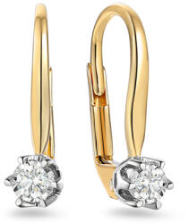 Heratis Forever Klasszikus gyémánt fülbevaló sárga aranyból IZBR1236N