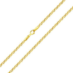 Ékszerkirály 14k arany nyaklánc, Gucci, 55 cm (AL056)