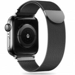 Tech-Protect Apple Watch 1/2/3/4 42/44mm Tech-Protect Milaneseband Fekete 12963 (5906735412697)