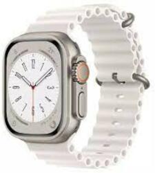  Alphajack Apple Watch 42-49mm Silicone Band Ocean White