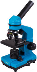 Levenhuk Rainbow 2L Monokuláris mikroszkóp, 40-400x, azúr (-70226)