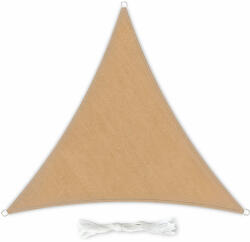 Blumfeldt Háromszög alakú napellenző, 4 x 4 x 4 m, poliészter, légáteresztő (SK-10066-010)