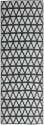  Vidaxl fekete PP kültéri szőnyeg 80 x 250 cm 317006