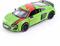 Kinsmart 2020 Audi R8 Coupe Livery Edition kisautó - zöld (KT5422)