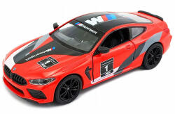 Kinsmart BMW M8 Competition Coupe Livery Edition - piros (KT5425)