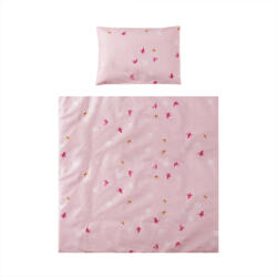  Lorelli EVA 5 részes ágynemű garnitúra - Butterflies Pink - kreativjatek