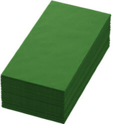  Dunisoft 1/8 textilhatású szalvéta Leaf Green, 60 db, 40*40