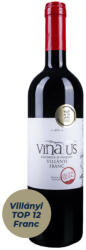 VINATUS SZŐLŐBIRTOK Prémium Villányi Franc 2018 (0, 75l) FADOBOZBAN