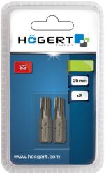  Csavarhúzó BIT, T15 TORX 25mm, acél S2 (HT1S362)