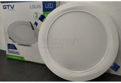 GTV LED mélysugárzó lámpa, sülly. , LOUIS, 24W, 1920lm, IP54, semlegesfehér 4000K, Samsung chip, 220-240V/AC (GTV-LD-LSWO24W-NB)