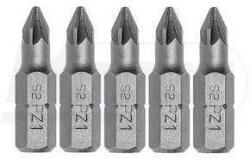Högert Technik Csavarhúzó BIT, PZ1, 25mm acél , 5 db / blister (HT1S314)